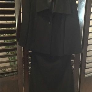 Suit jacket and skirt